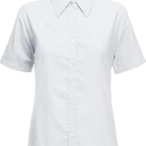White Short Sleeved Blouse