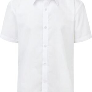 white short sleeved shirt