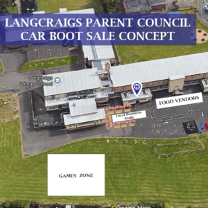 Home car boot sale pitch